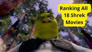 Ranking All 18 Shrek Movies [upl. by Ganiats]