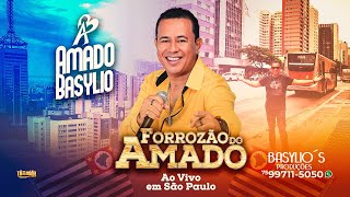 Forrozão do Amado Amado Basylio Ao Vivo Em São Paulo 2024 sãojoão festajunina [upl. by Fredie]