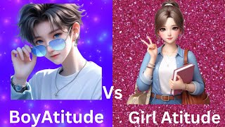 Attitude Boy Vs Attitude Girl 🥰😍😘 Attitude boy Dress  Attitude Girl Dress 👗 Attitude boy💫✨ [upl. by Joly]