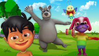 Kalu Madari Aaya  Hindi Nursery Rhymes  Balgeet In Hindi  Kids Channel India  कालू मदारी [upl. by Olegnalehcim6]