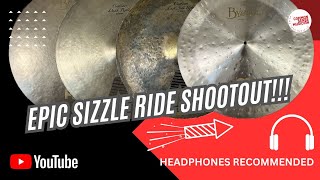 Epic Sizzle Ride Cymbal Shootout [upl. by Alyehs471]