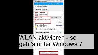 WLAN aktivieren  so gehts unter Windows 7 [upl. by Aihsoek321]