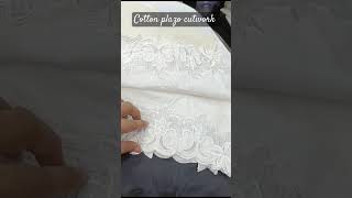 Cotton cutwork PLAZO Rs2000 [upl. by Whiteley78]