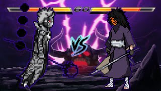 OBITO RIKUDOU MODE VS OBITO BLOOD NIGHT [upl. by Anailuj]