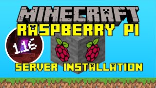 Tutorial JAVA Minecraft 116 Server on Raspberry Pi 4 [upl. by Eicyal154]