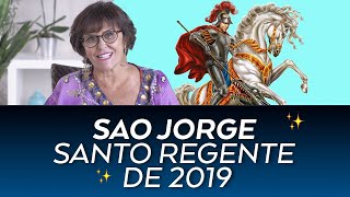 Marcia Fernandes falando do SANTO REGENTE DE 2019  SÃO JORGE [upl. by Asiel]