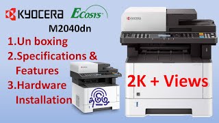 Kyocera 2040 Low Budjet xerox Machine  Kyocera Ecosys M2040DNDuplex Network Color ScanHispeed [upl. by Halika291]