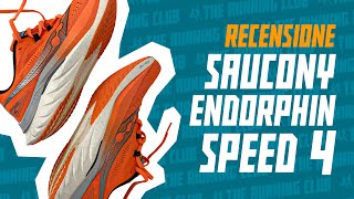 Saucony Endorphin Speed 4 veloce ma non troppo la doppia recensione [upl. by Clerc]