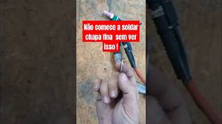 Solda tig Dica de eletrodo de tungstênio e vareta de adição shortvideo [upl. by Catton54]