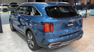 New KIA SORENTO 2022  FIRST LOOK amp visual REVIEW exterior interior trunk space [upl. by Thacher]