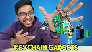 BOUGHT 5 SMALLEST KEYCHAIN GADGETS USEFUL AND COOL [upl. by Reilamag]