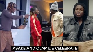 Asake and Olamide celebrate their Grammy Nomination as REMA Cry out in tears after getting SNUBBED😱 [upl. by Jeff]