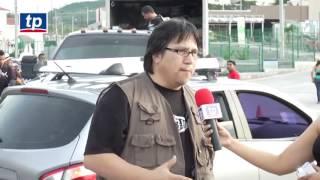 Roberto Orellana cantante chileno visita Honduras [upl. by Ahsinam603]