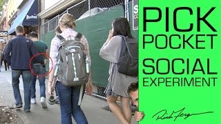 PICKPOCKET Experiment amp Prank ft Coby Persin [upl. by Oirad]