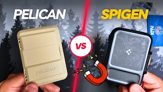 Spigen vs Pelican  Battle of the Tactical Magsafe Minimalist Wallet [upl. by Annabella353]