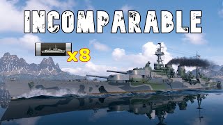 World of WarShips Incomparable  5 Kills 314K Damage [upl. by Ardnaxila]