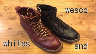 BOOTS WESCO ジョブマスター whites boots スモークジャンパー [upl. by Kilby]