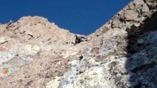 Wetterhorn Peak 3rd Class Climbing Video 1 [upl. by Gardel]