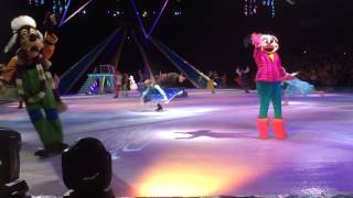 Frozen on Ice Front Row Seat  Kristoff does a backflip at 011 [upl. by Eilesor601]