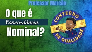 O que é concordância [upl. by Aynodal489]