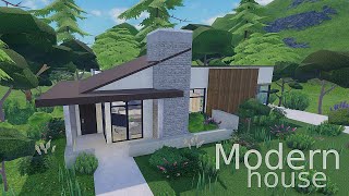 Roville Modern House  House Build [upl. by Enilegnave]