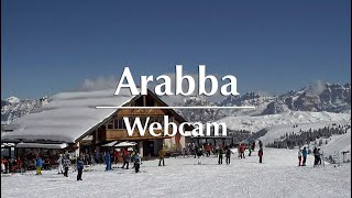 Webcam Arabba  Paradiesische Augenblicke in den Dolomiten [upl. by Nosned617]