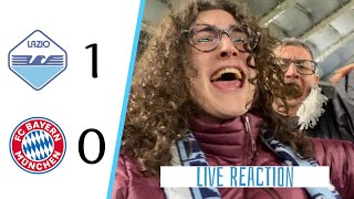 UNA SERATA MAGICA LAZIO 10 BAYERN MONACO  LIVE REACTION STADIO OLIMPICO [upl. by Dowzall497]