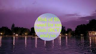 Metaanalysis Risk of Bias 1 [upl. by Ardnosac121]