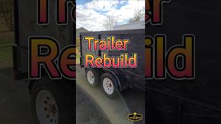 Trailer Repair Welding Rebuild Project [upl. by Noleta622]