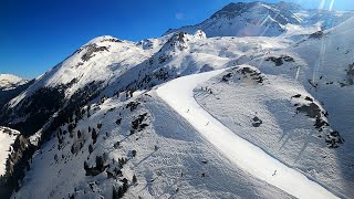 SNOWBOARDING from MAYRHOFEN to HINTERTUX Glacier Austria  Spring March 2022  GoPro Hero 8 [upl. by Nylaret]