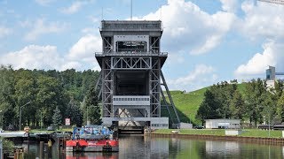 SCHIFFSHEBEWERK  Von Oderberg nach Niederfinow und zurück [upl. by Peisch417]