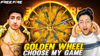 Gun Wheel Choose My Guns For 1 Vs 4🤣😍 Free Fire India [upl. by Edialeda]