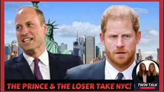 TWiN TALK Harry thinks he can upstage Prince William in NYC 😂 [upl. by Ver]