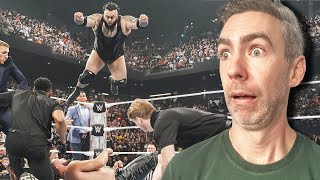 Bronson Reed Destroys Seth Rollins Reaction WWE Raw Reaction  WrestleTalk [upl. by Schreibe]