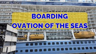 Day 1 Ovation of the Seas Alaskan Solo Cruise  First Time On Royal Caribbean [upl. by Ahsirt]