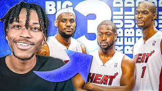 THE BIG 3 ONLY REBUILDING CHALLENGE IN NBA 2K22 [upl. by Aronoel]