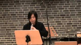 Heinz Holiger Sonata for Oboe Jianpeng Wang [upl. by Jeanna]