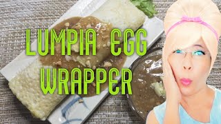 lumpia egg wrapper  best lumpiang sariwa wrapper recipe  TLGs kitchen adventure [upl. by Whallon]