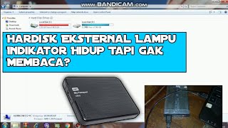 Hardisk Eksternal Tidak Membaca Di Laptop Tapi Lampu Indikator Nyala Tonton Vidio Ini [upl. by Parrott]