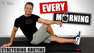 Quick Morning Stretching Routine For Flexibility Mobility And Stiffness [upl. by Dora]