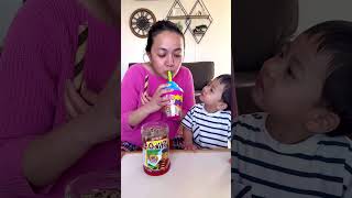 Mom burps pranks cute baby 👶🏻🌈😱🤣❤️✅👩🏻🎉 [upl. by Hauger393]