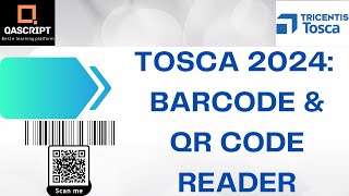 Tosca 2024  Latest Features  Test Barcode or QR Code  PDF [upl. by Shirley787]