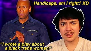 Transphobic Comedy Special Just Dropped ft Dave Chappelle [upl. by Lehcsreh395]