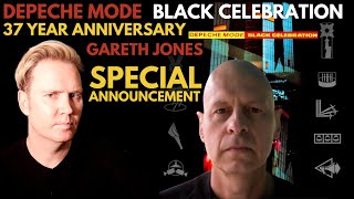 Depeche Mode Black Celebration 37 Year anniversary  Gareth Jones Special Announcement [upl. by Forland]