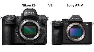 First comparison New Nikon Z8 vs Sony A7rV [upl. by Piero705]