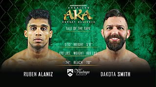 AKA 33 Bout 6 Ruben Alaniz vs Dakota Smith [upl. by Ahseenat424]