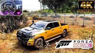 Toyota Tundra Trd Pro Forza Horizon 5  Gameplay Logitech g923 [upl. by Ylrac823]