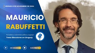 Mauricio Rabuffetti  Periodista y columnista político uruguayo sobre las Elecciones en Uruguay [upl. by Marice569]