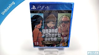 GTA The Trilogy  The Definitive Edition  PS4 Unboxing [upl. by Vonni]