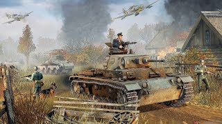 Men of War II  Brutal Last Stand Defense in WWII  German Campaign New Mission First Look  Beta 2 [upl. by Ynnob242]